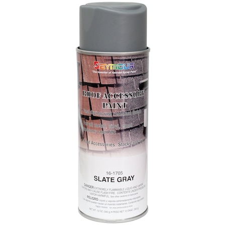 Roofing Spray Paint (Slate Gray), 12PK